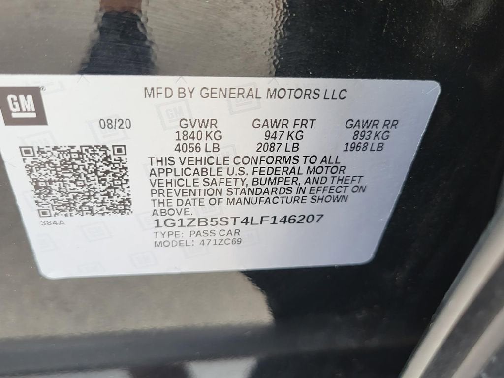 2020 Chevrolet Malibu LS