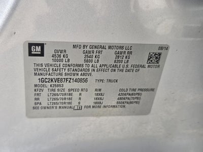 2015 Chevrolet Silverado 2500 HD LT