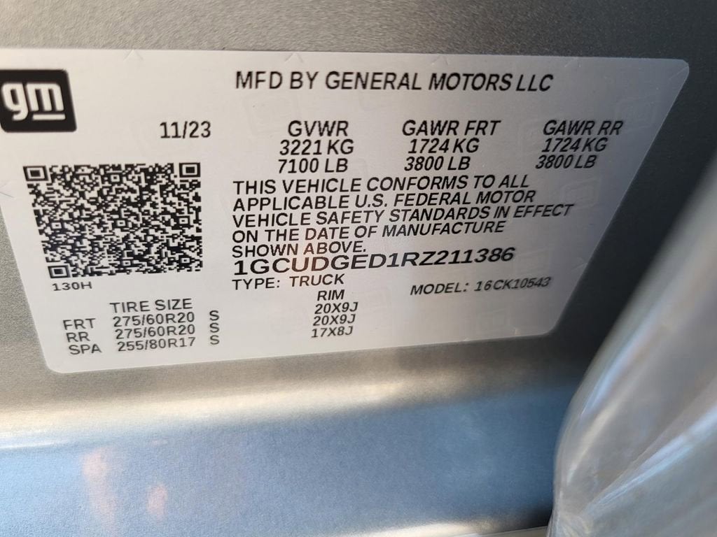 2024 Chevrolet Silverado 1500 LTZ