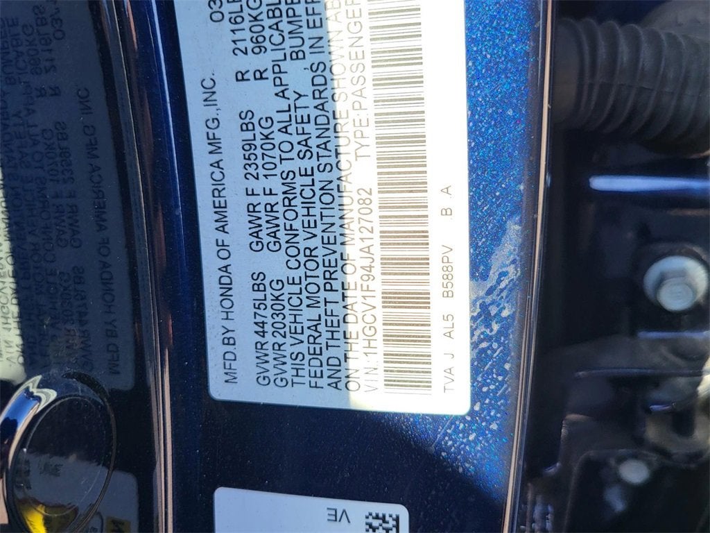 2018 Honda Accord Touring