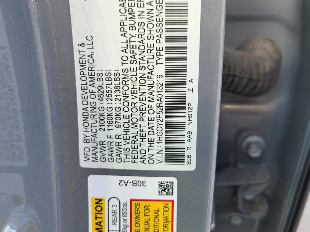 2024 Honda Accord Hybrid Sport