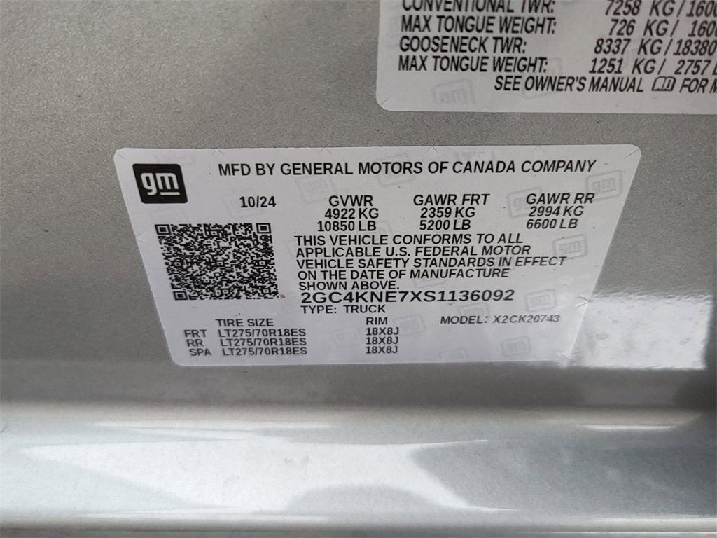 2025 Chevrolet Silverado 2500 HD LT