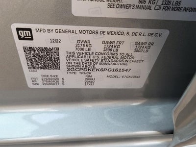 2023 Chevrolet Silverado 1500 LT (2FL)