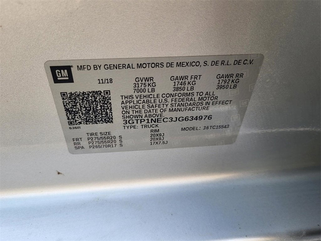 2018 GMC Sierra 1500 SLT