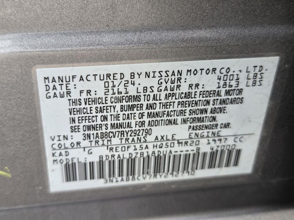 2024 Nissan Sentra SV