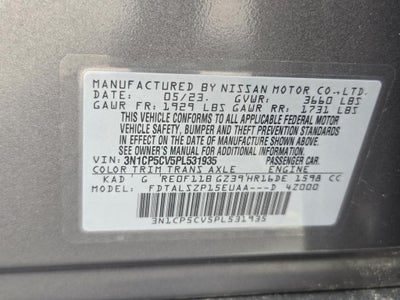 2023 Nissan Kicks SV Xtronic CVT