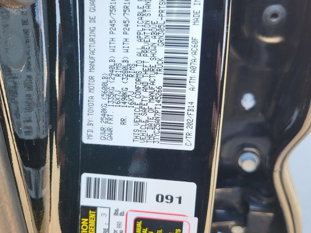 2023 Toyota Tacoma SR V6