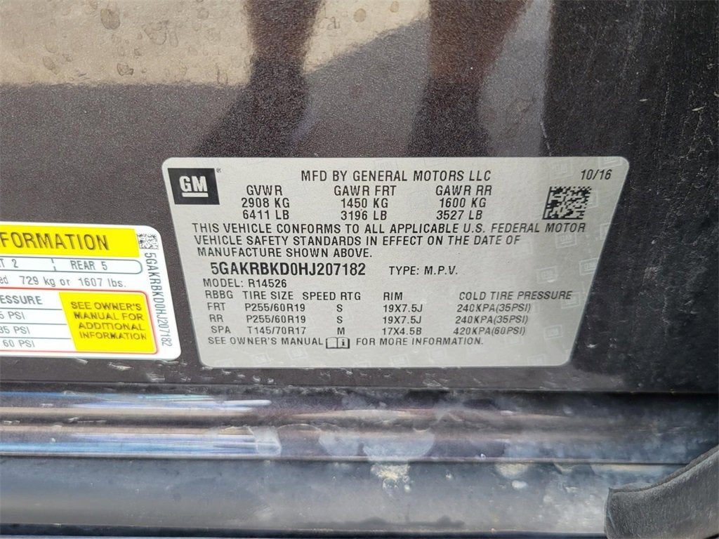 2017 Buick Enclave Leather