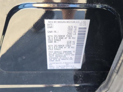 2023 Nissan Pathfinder Rock Creek 4WD