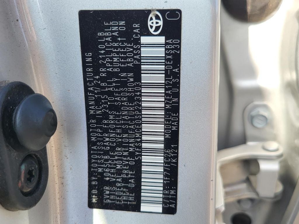 2025 Toyota Corolla SE