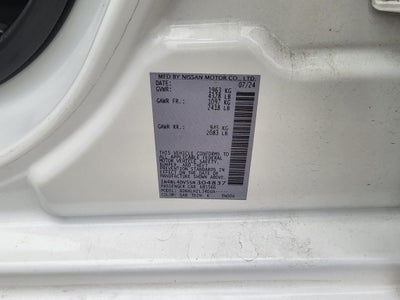 2025 Nissan Altima 2.5 SV